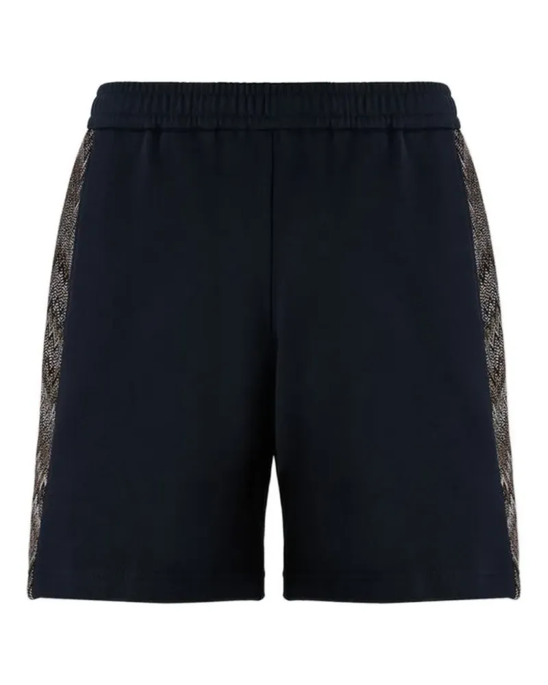 Missoni Joggingshorts mit Zickzackmuster - Blau Blau