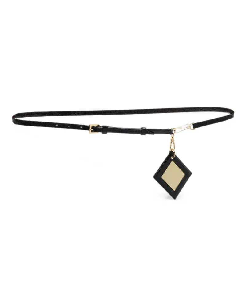 Tory Burch leather belt - Grün Grün