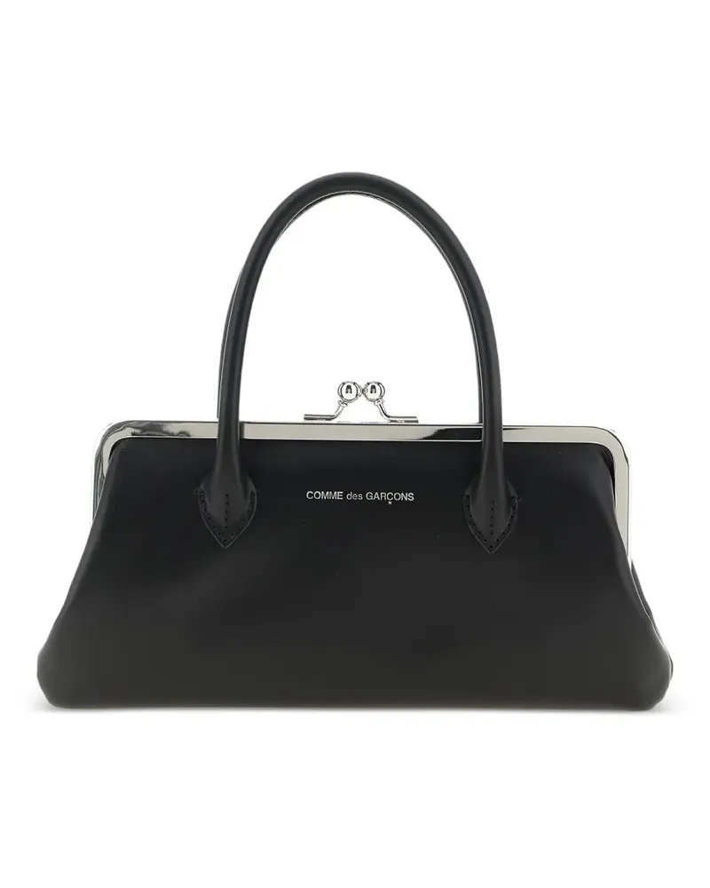 Comme des Garçons Clasp Handles card-holder bag - Schwarz Schwarz