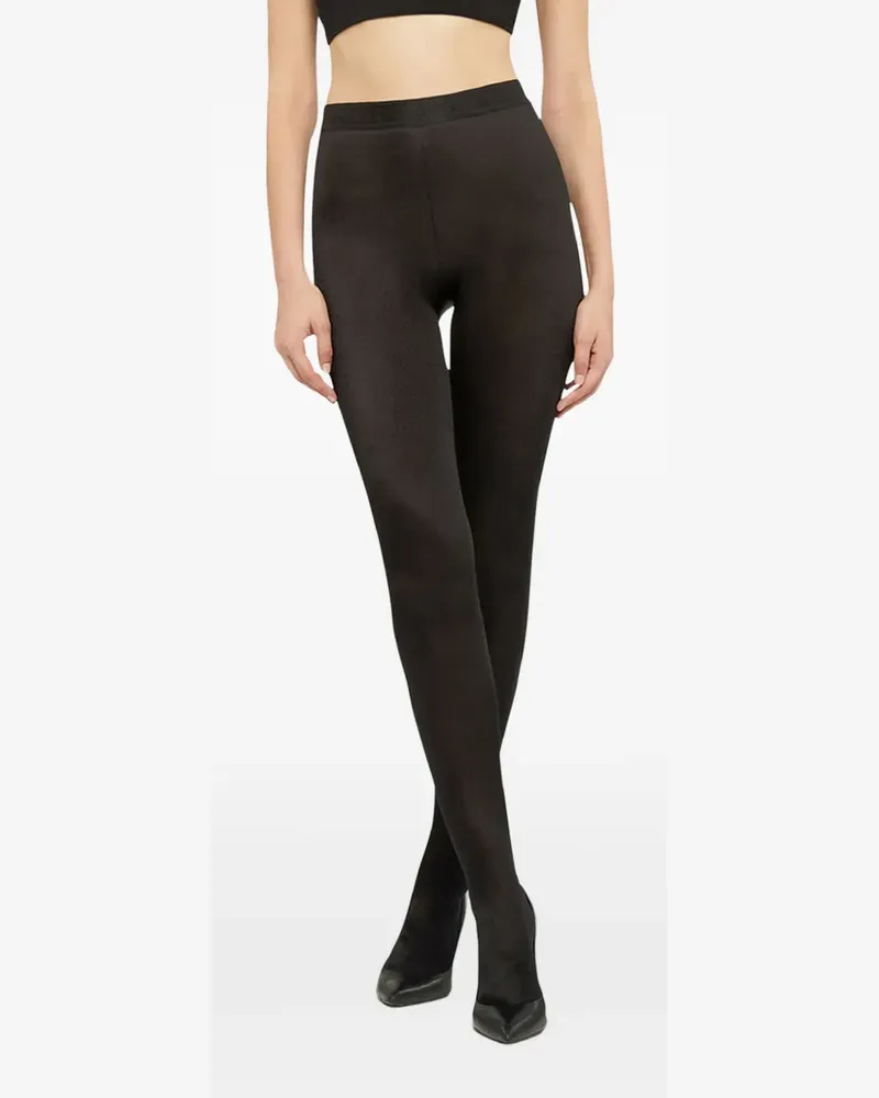 Wolford Strumpfhose mit mattem Finish - Schwarz Schwarz