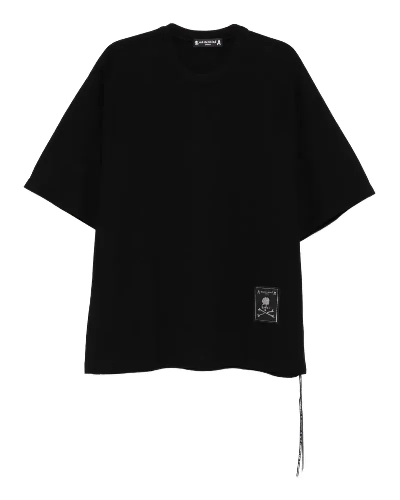 Mastermind Japan graphic-print boxy T-shirt - Schwarz Schwarz