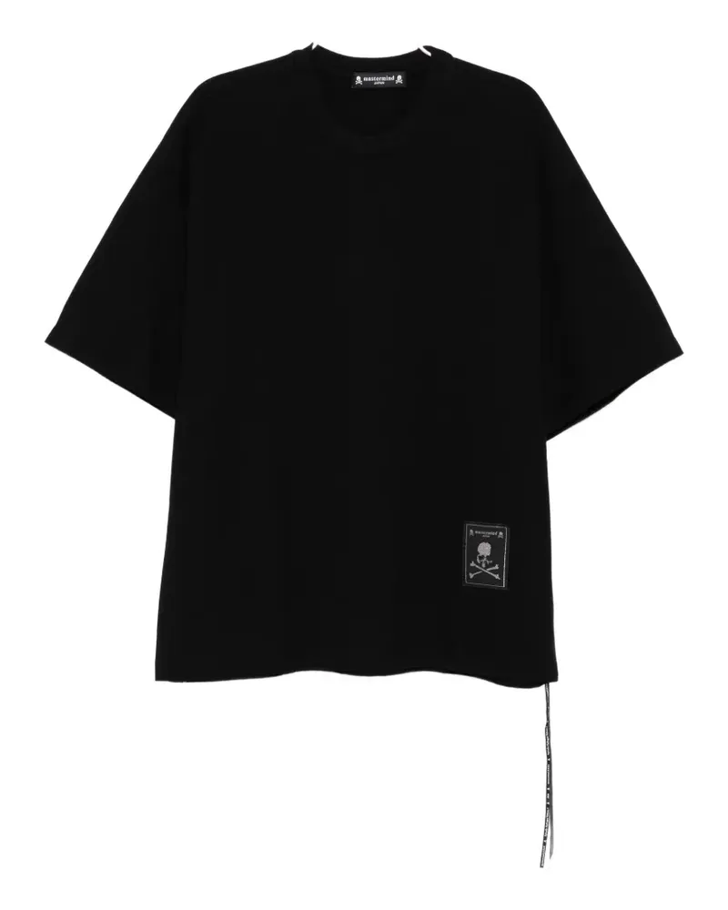 Mastermind Japan graphic-print boxy T-shirt - Schwarz Schwarz