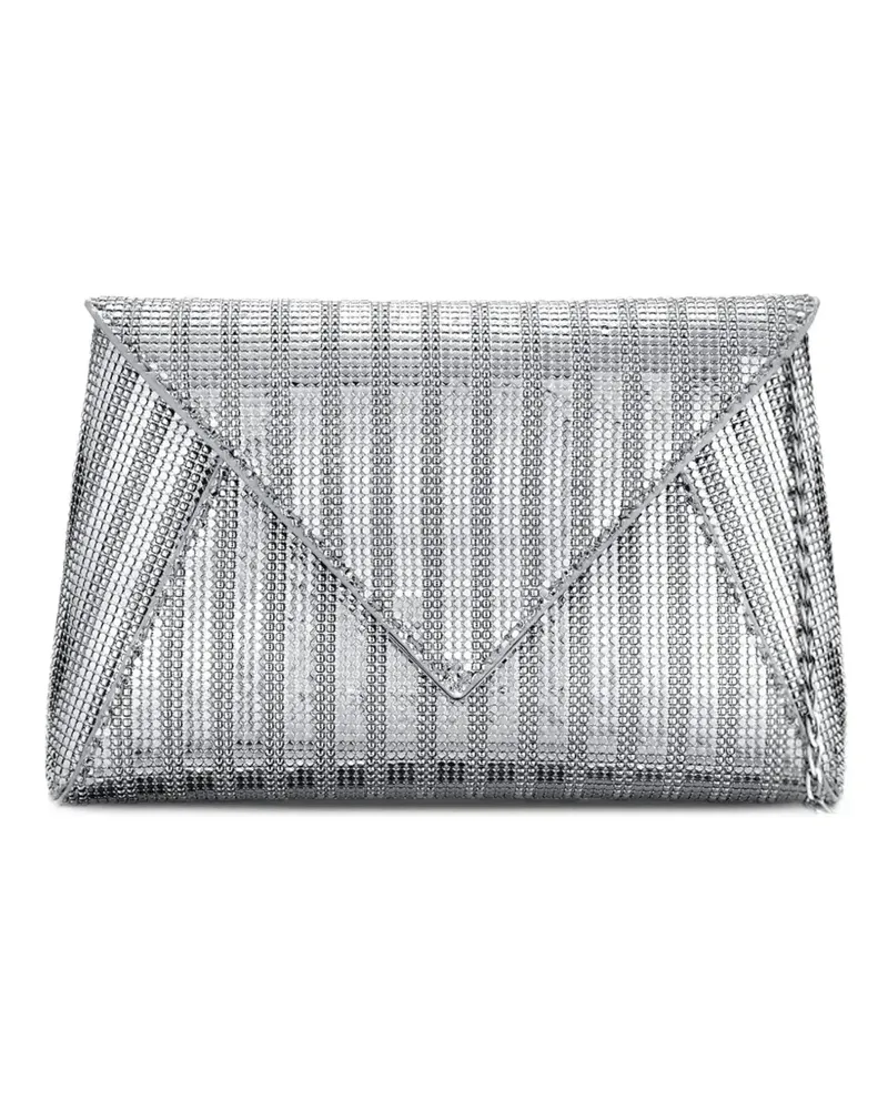 Tyler Ellis Große Lee Pouchet Clutch - Silber Silber