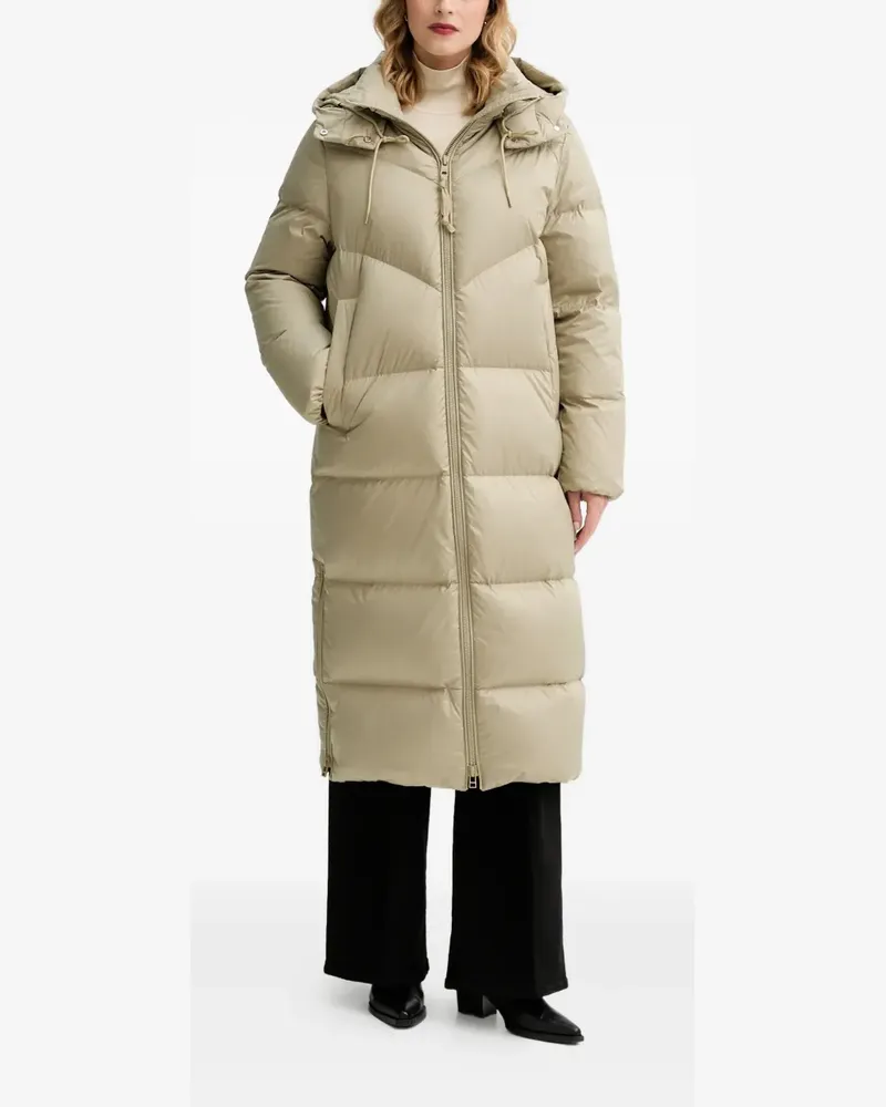 Marc O'Polo Mantel mit Kapuze - Nude Nude