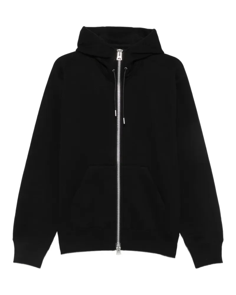 Sacai Kapuzenjacke mit Kordelzug - Schwarz Schwarz