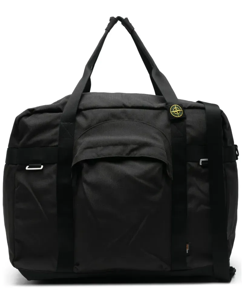 Stone Island Tote Bag mit aufgesetzter Tasche - Grau Grau