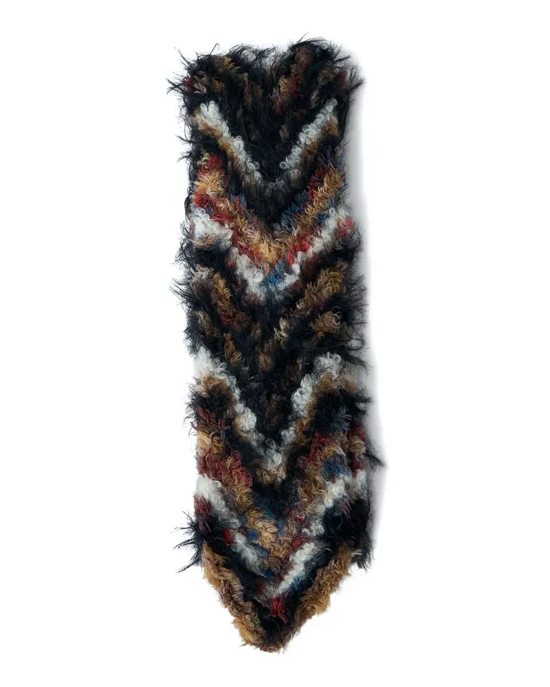 KIKO KOSTADINOV textured scarf - Schwarz Schwarz