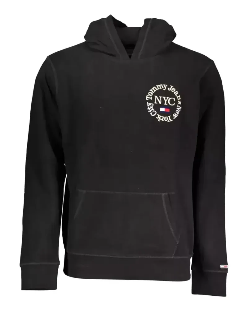 Tommy Hilfiger logo-print hoodie - Schwarz Schwarz