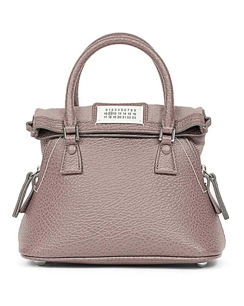 Maison Margiela Micro 5AC Classique Schultertasche - Nude Nude