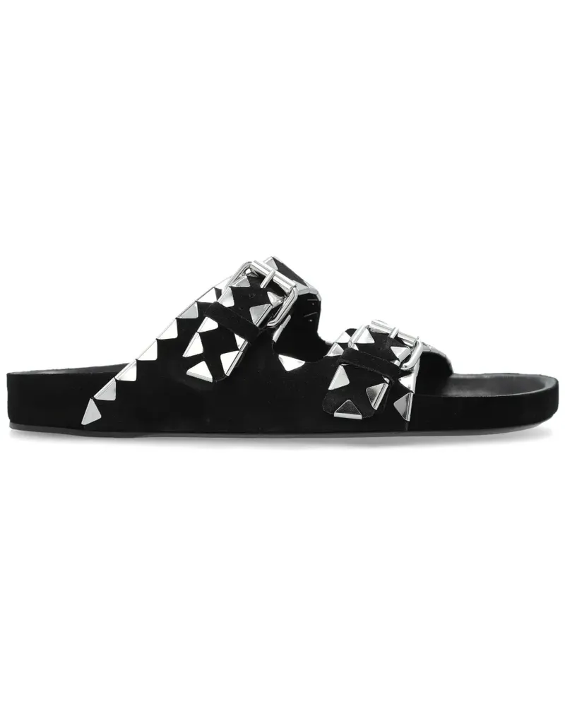 Isabel Marant Lennyo Pantoletten - Schwarz Schwarz