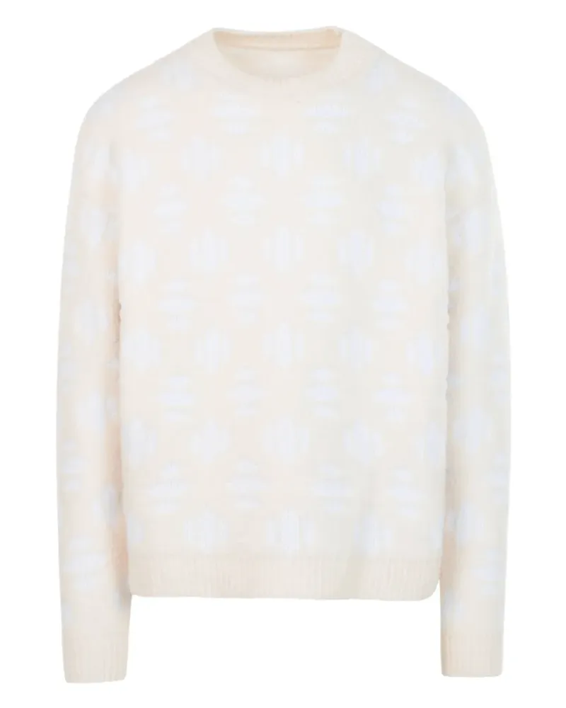 Aztech Mountain snowflake crew-neck sweater - Nude Nude