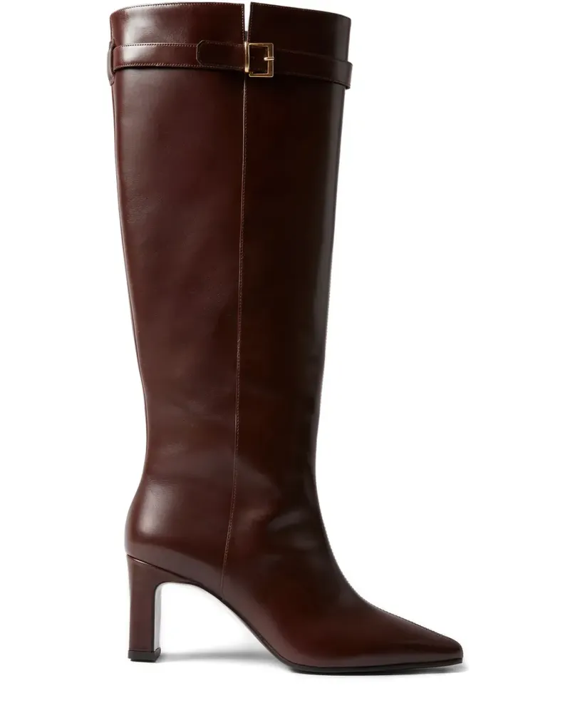 Claudie Pierlot Stiefel mit Schnallenverschluss - Braun Braun