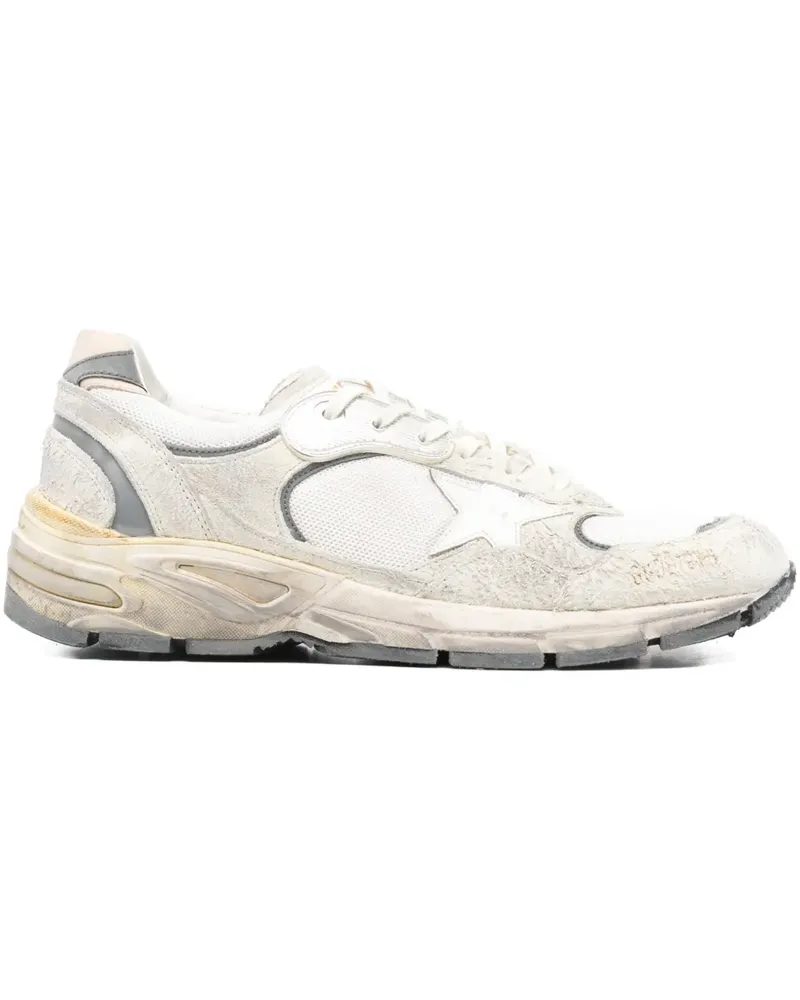 Golden Goose star leather sneakers - Nude Nude