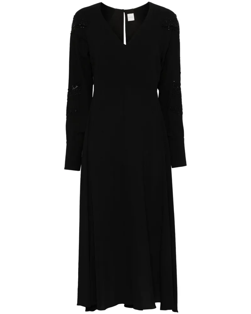Paul Smith Kleid mit Perlen - Schwarz Schwarz