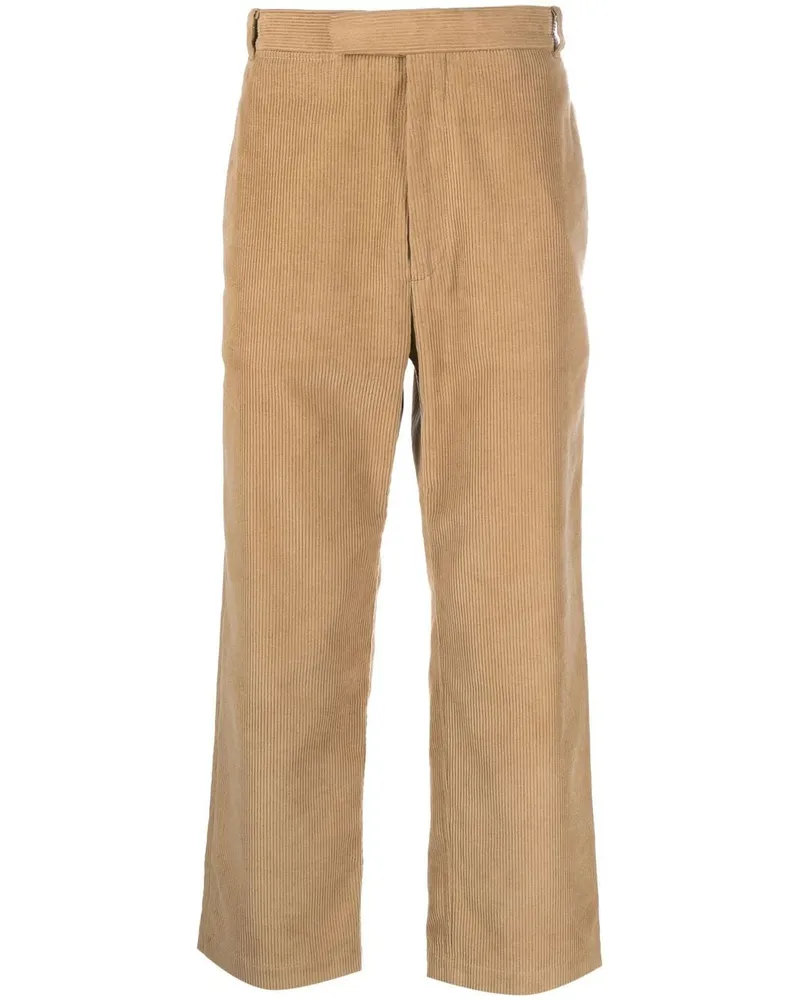 Thom Browne Cropped-Hose aus Cord - Braun Braun