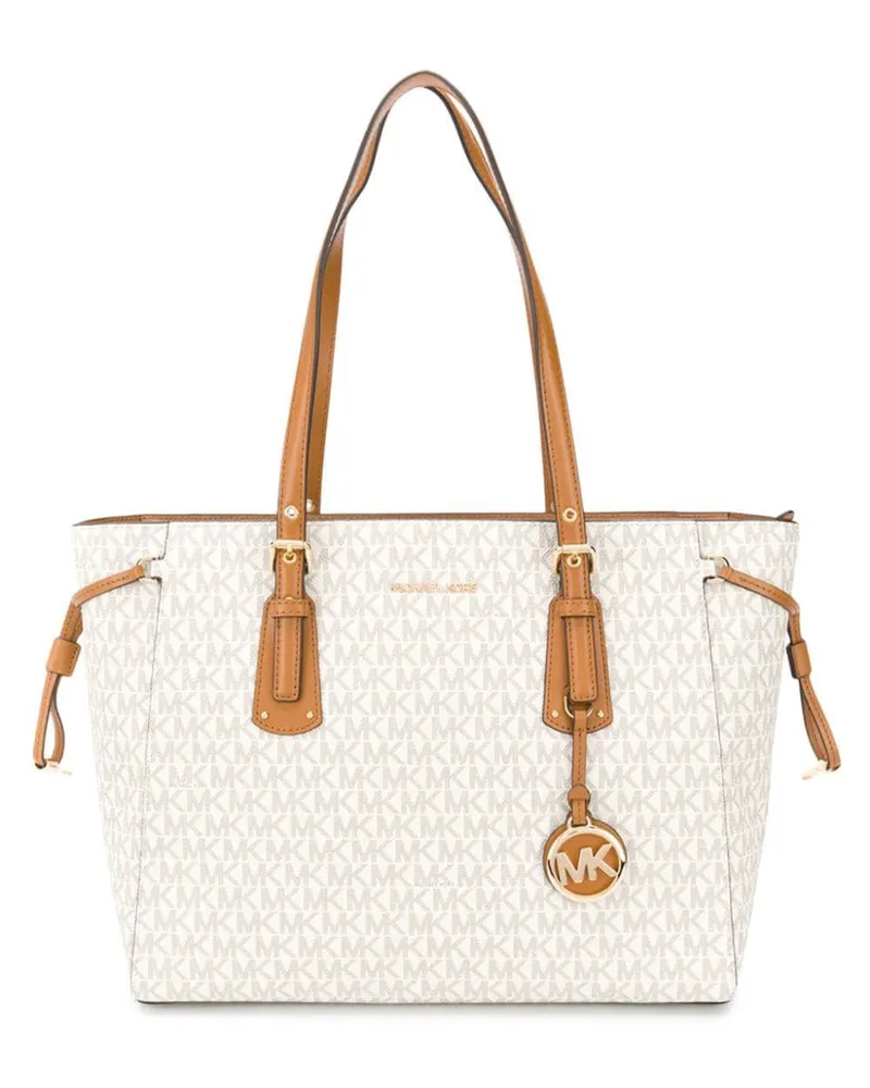 Michael Kors Voyager' Shopper - Nude Nude