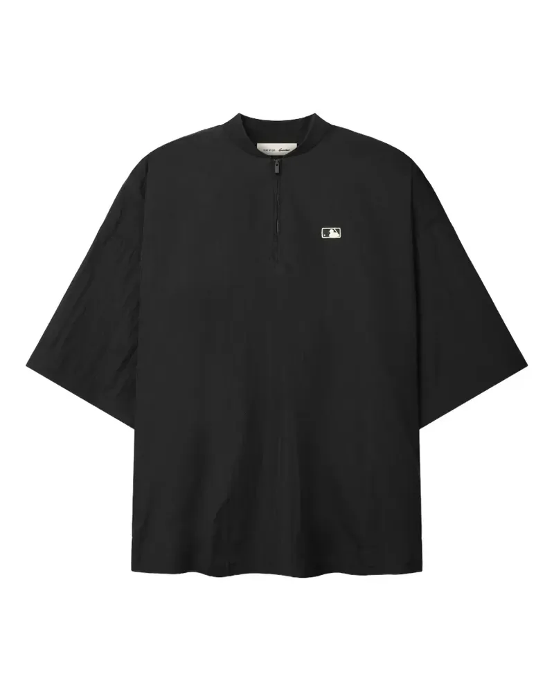 Fear of God MLB half-zip T-shirt - Schwarz Schwarz