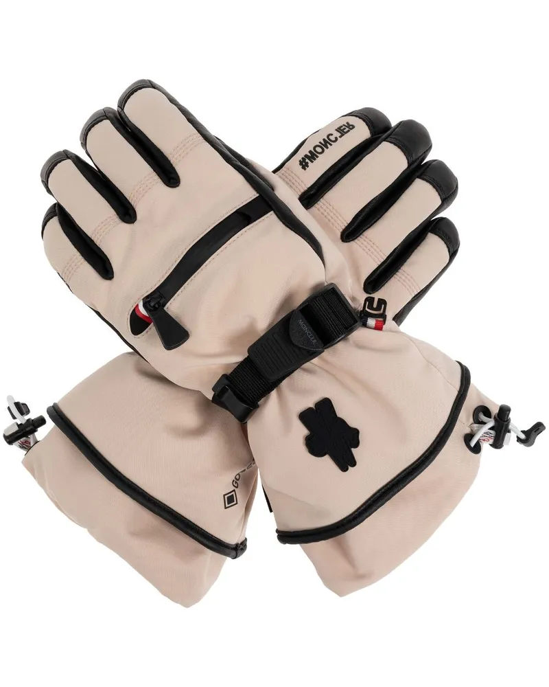 Moncler Wattierte Handschuhe - Nude Nude