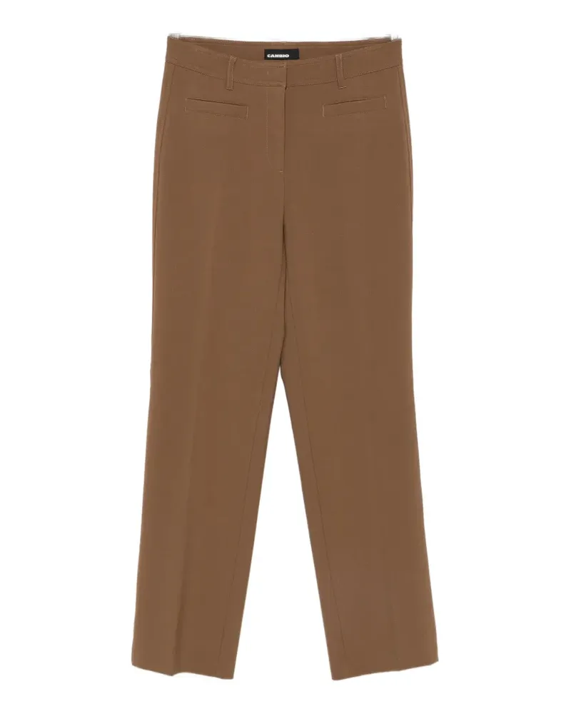 Cambio Ginger straight-leg trousers - Braun Braun