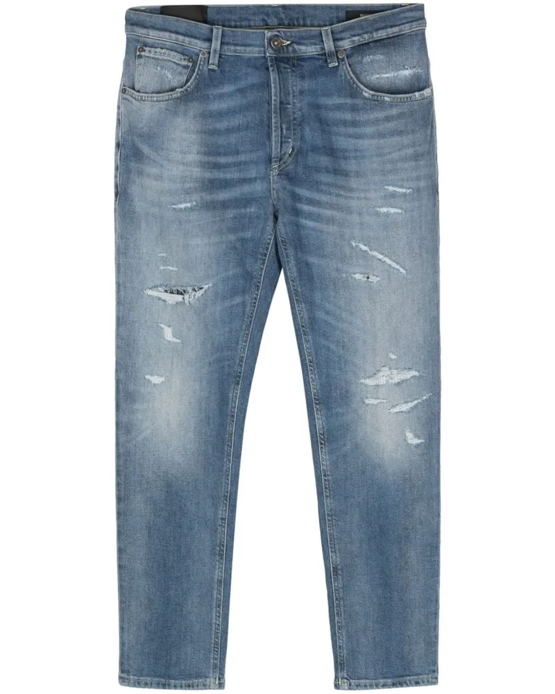 Dondup Jeans im Distressed-Look - Blau Blau