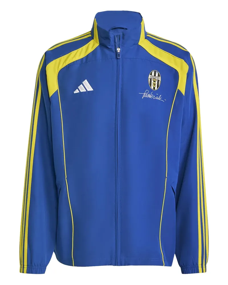 adidas Jacke mit drei Streifen - Blau Blau