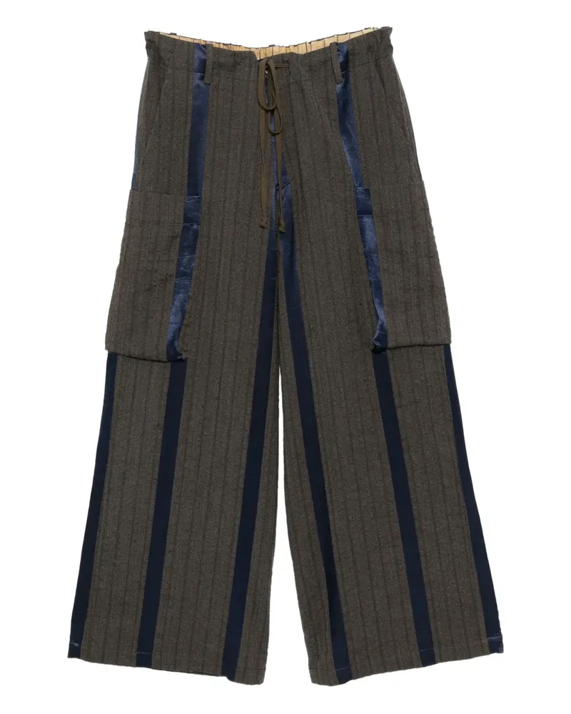 Uma Wang Pilly trousers - Grau Grau