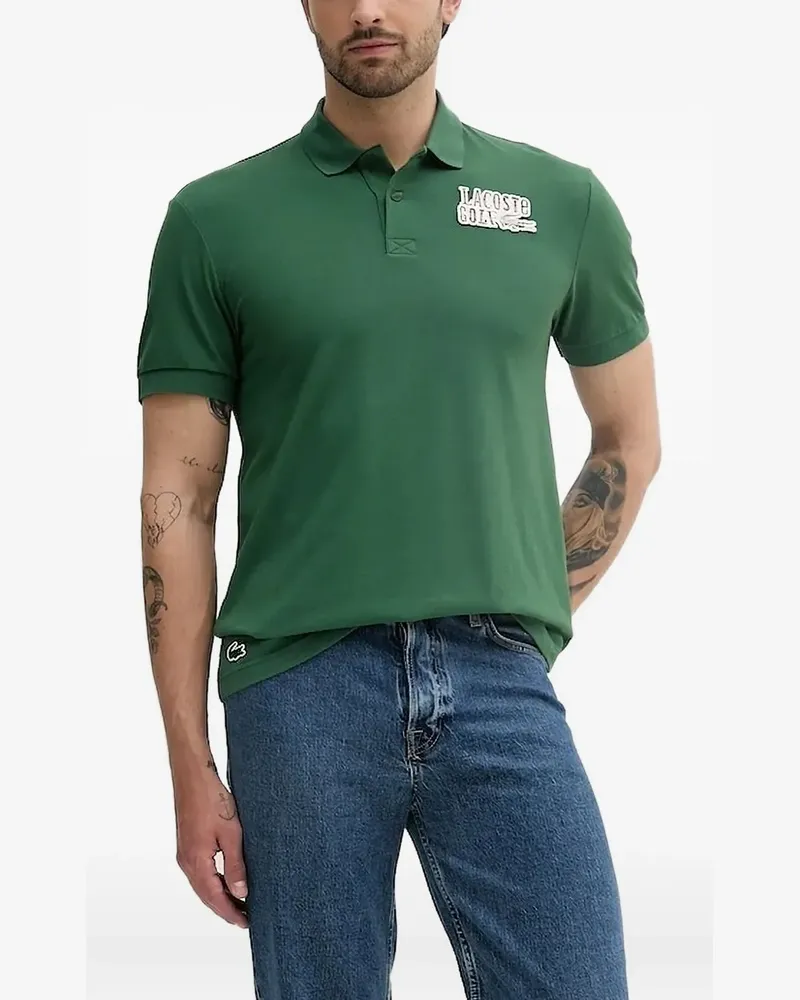 Lacoste Poloshirt mit Krokodil-Patch - Grün Grün