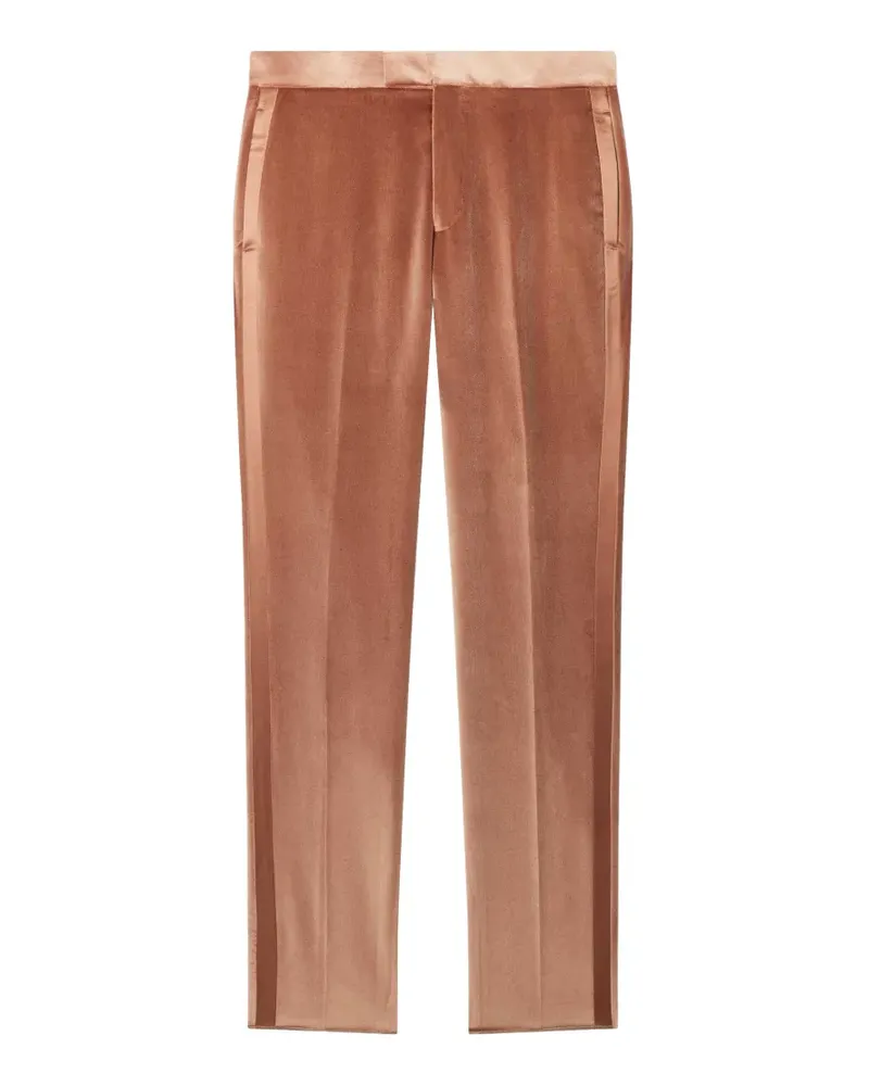 Paul Smith velvet tailored trousers - Braun Braun