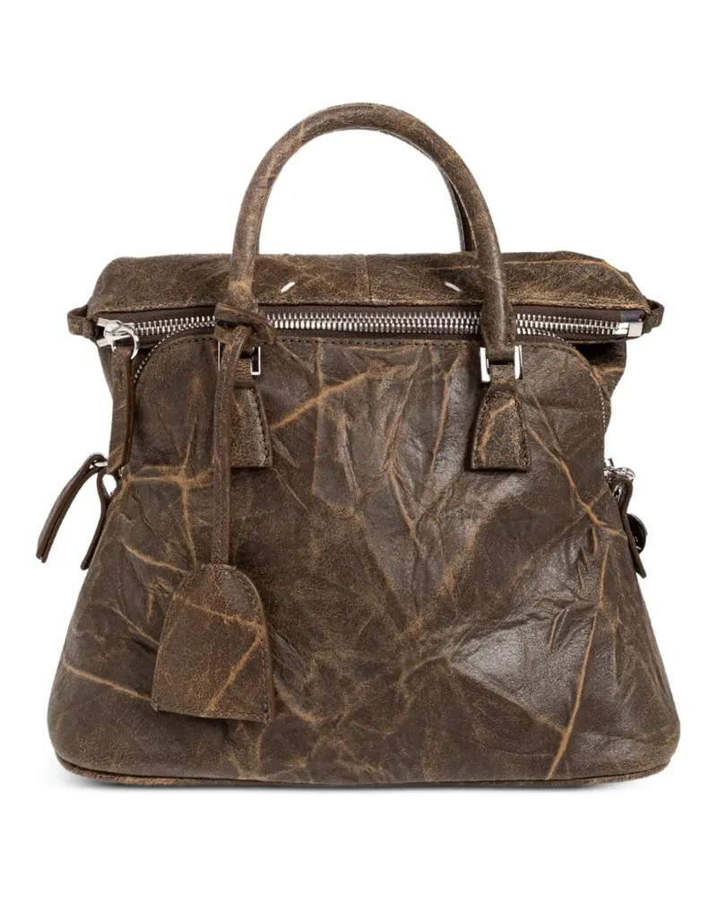 Maison Margiela Mini 5AC Handtasche - Braun Braun