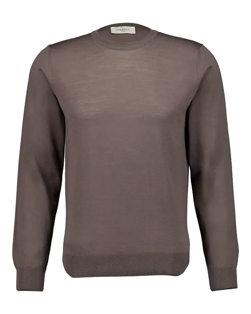 Piacenza Cashmere Pullover aus Schurwolle - Braun Braun