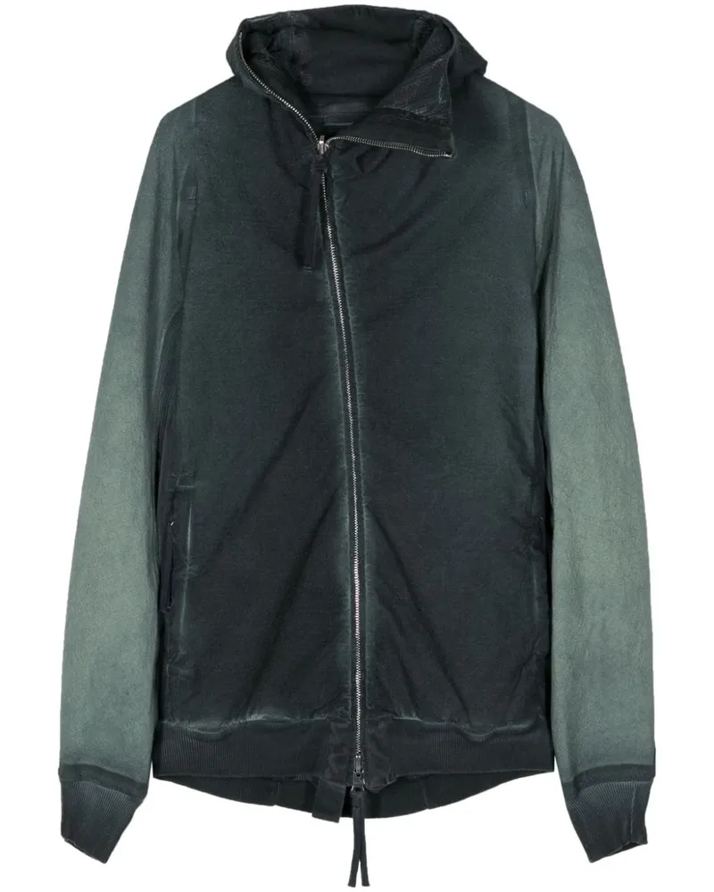 Boris Bidjan Saberi Hybrid Zipper2 Kapuzenjacke - Grün Grün