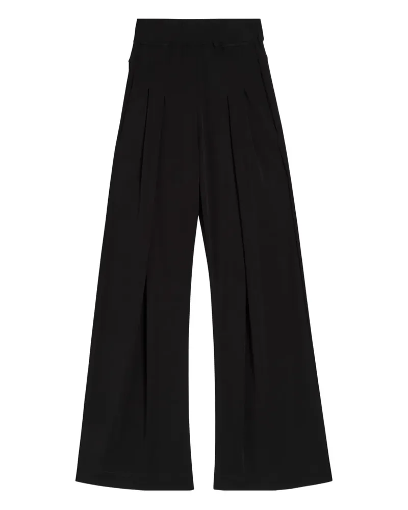 HIGH pleated trousers - Schwarz Schwarz