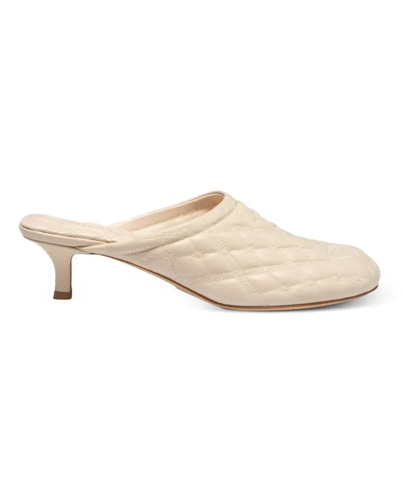 Burberry quilted mules - Nude Nude