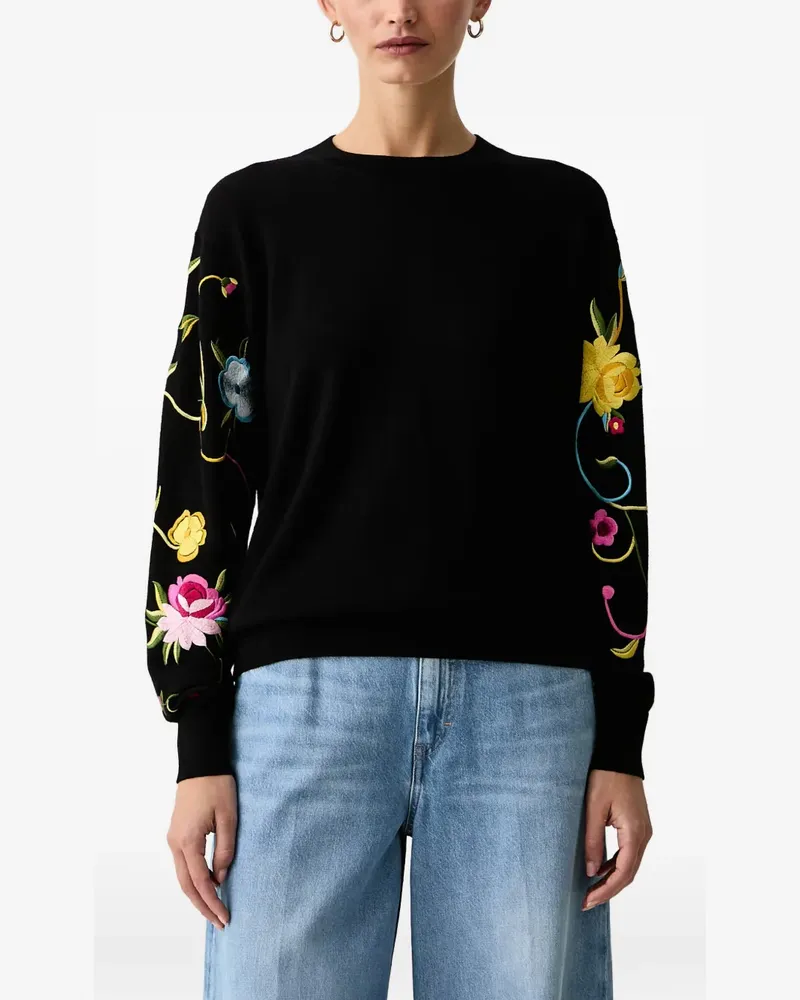 Kenzo Wildflower Pullover - Schwarz Schwarz