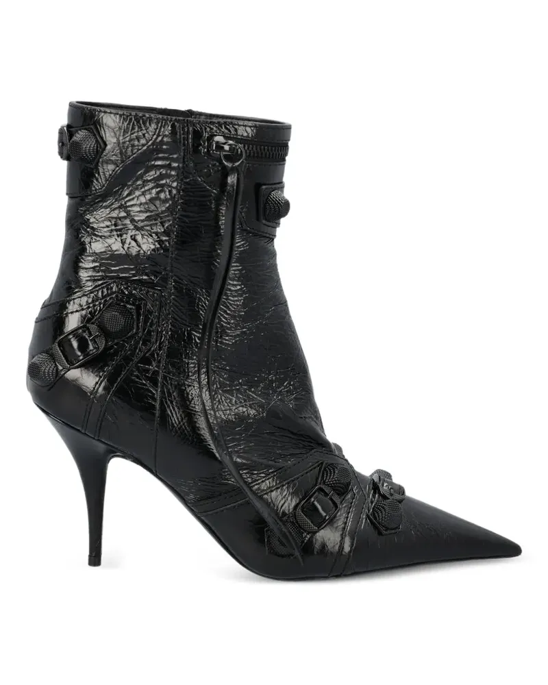 Balenciaga Spitze Stiefel - Schwarz Schwarz