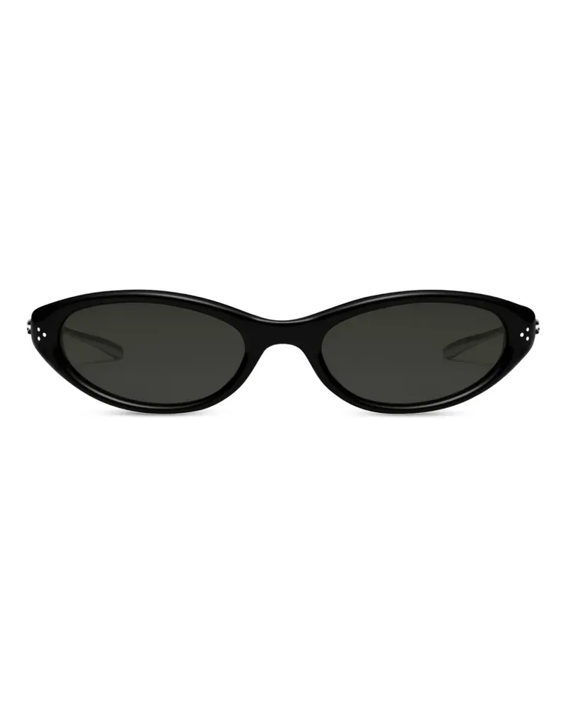 Gentle Monster Sonnenbrille mit Cat-Eye-Gestell - Schwarz Schwarz