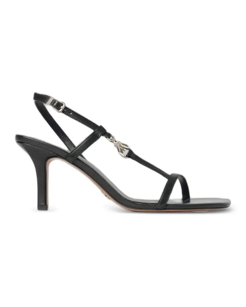 Patrizia Pepe Sandalen mit Fly-Schild - Schwarz Schwarz