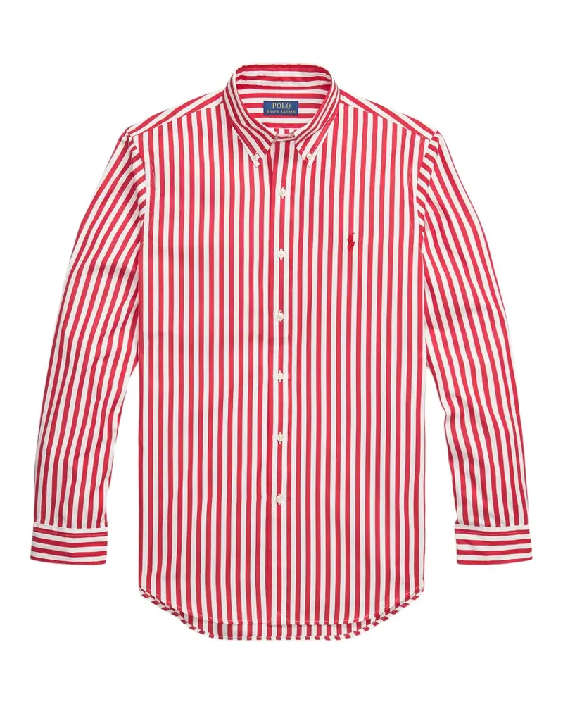 Ralph Lauren Gestreiftes Hemd - Rot Rot