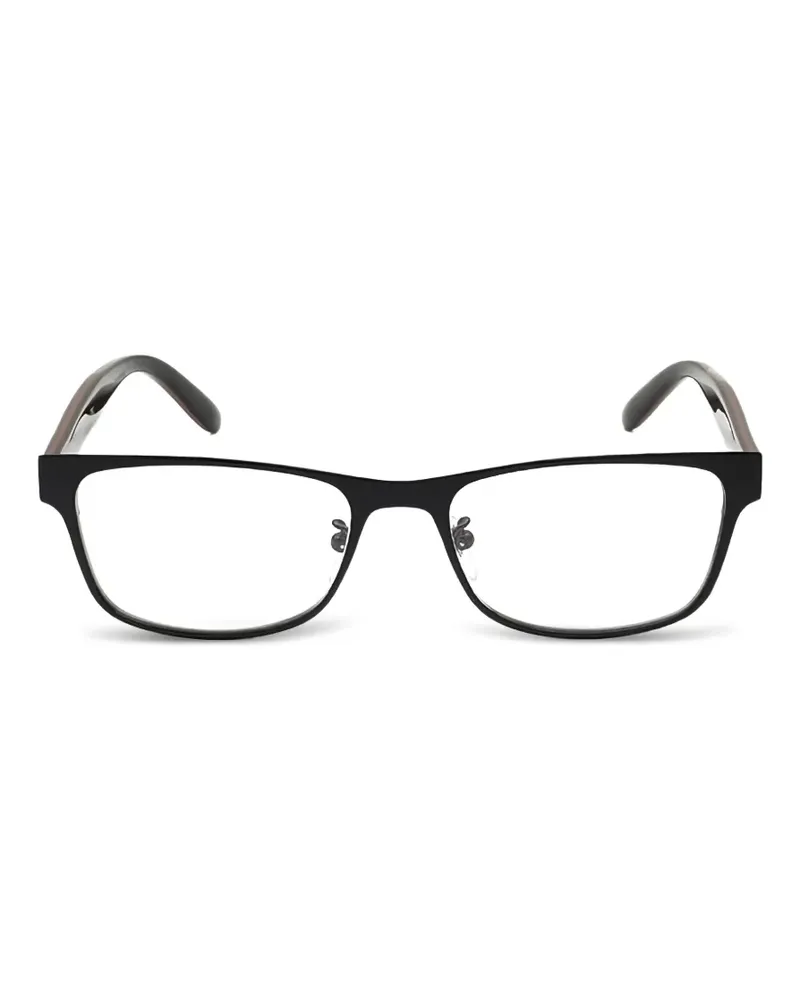 Gucci Brille mit eckigem Gestell - Schwarz Schwarz