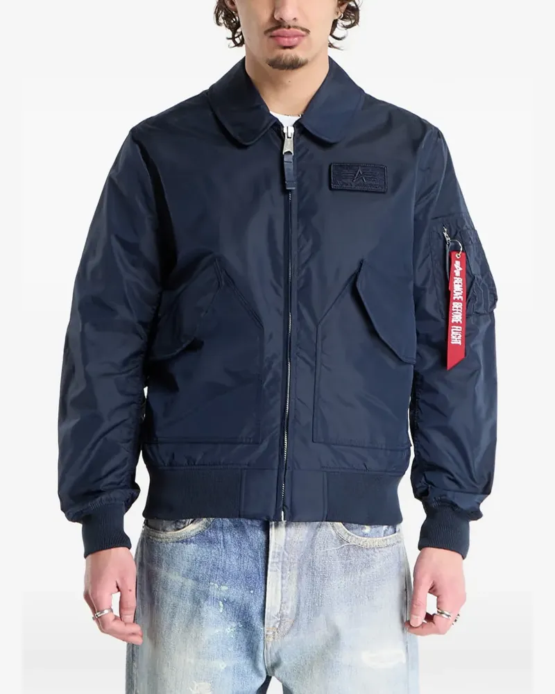 Alpha Industries CWU-36/P TT Light bomber jacket - Blau Blau
