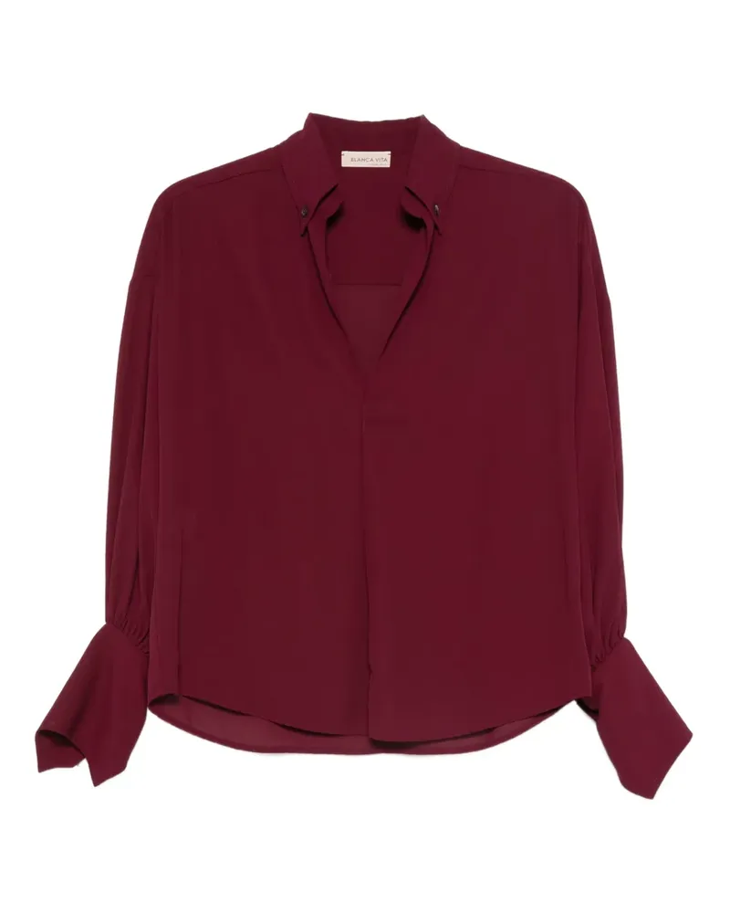 Blanca buttoned-cuffs top - Rot Rot