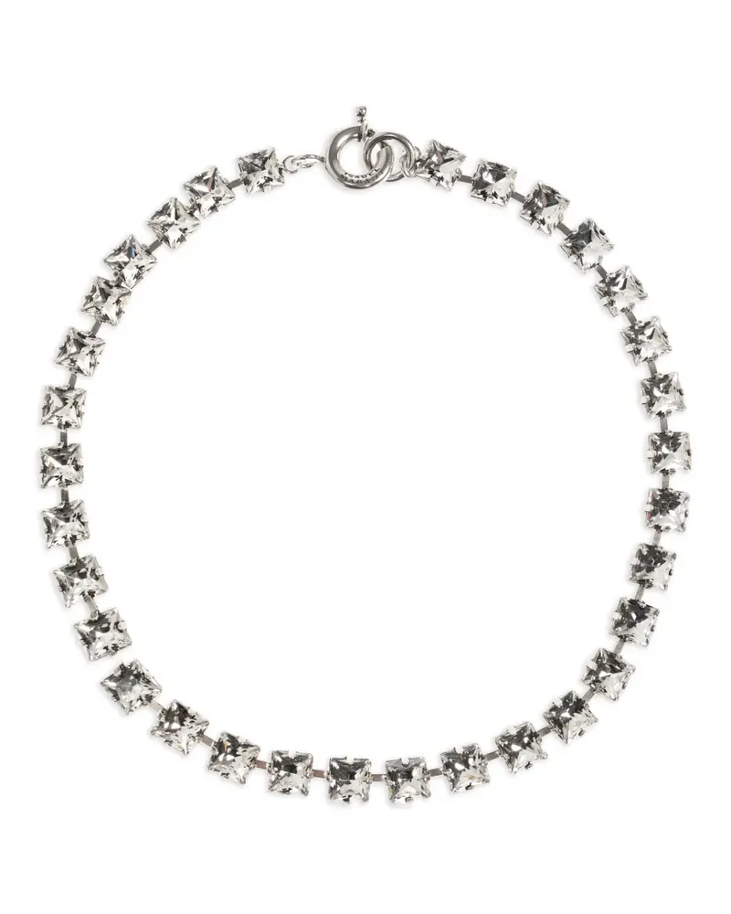 Isabel Marant crystal-embellished necklace - Silber Silber