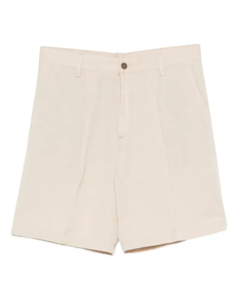 Costumein Chino-Shorts mit Bundfalten - Nude Nude