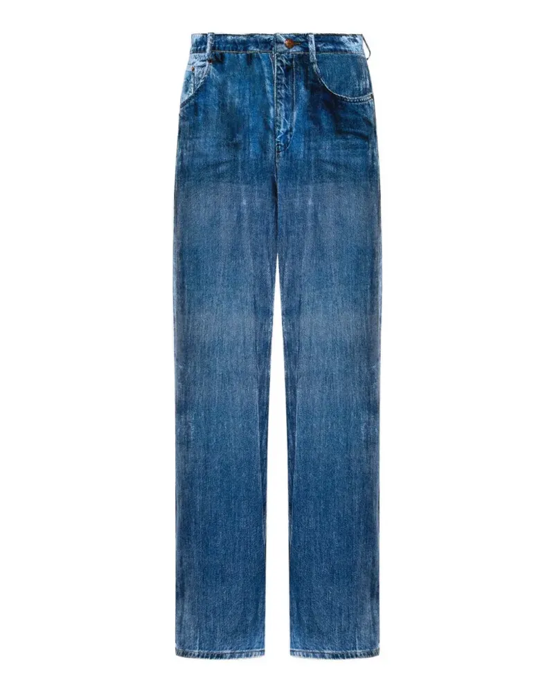 Pierre-Louis Mascia Kandox Straight-Leg-Hose - Blau Blau