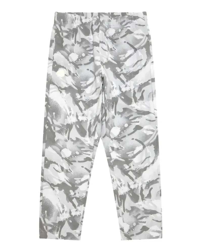 BAPE Skihose mit Camouflage-Print - Weiß Weiß