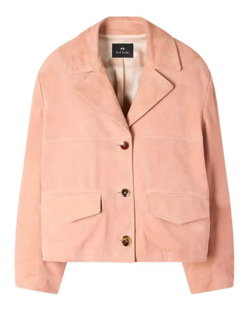 Paul Smith pockets suede jacket - Rosa Rosa