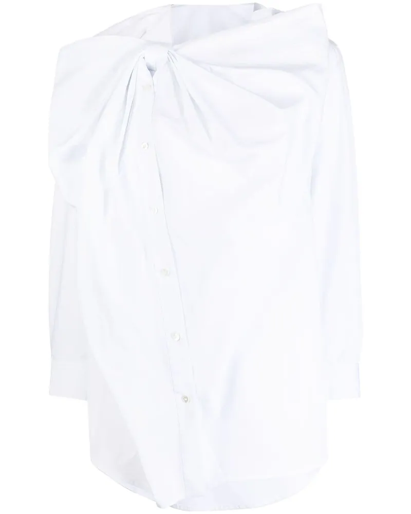 JNBY Langarmshirt mit Schleife - Weiß Weiß