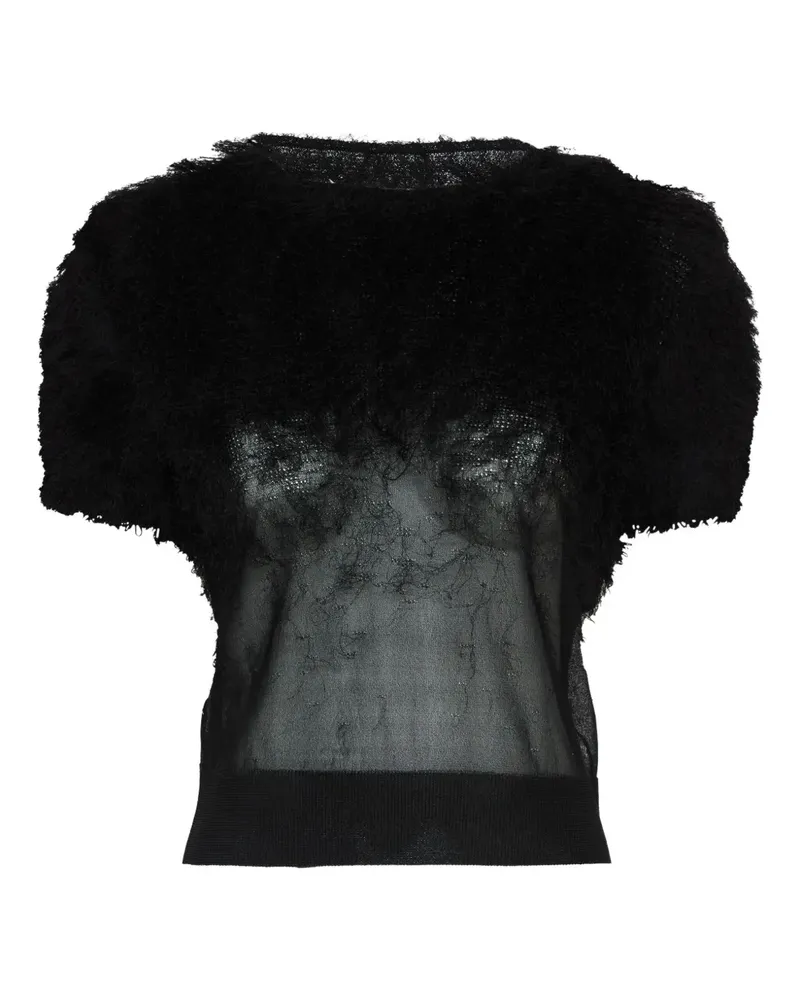 Maison Margiela Kurzärmelige Bluse - Schwarz Schwarz
