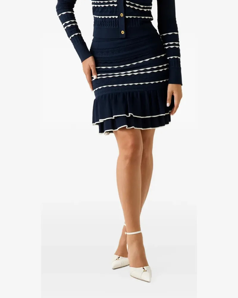 Guess Marciano ruffles skirt - Blau Blau