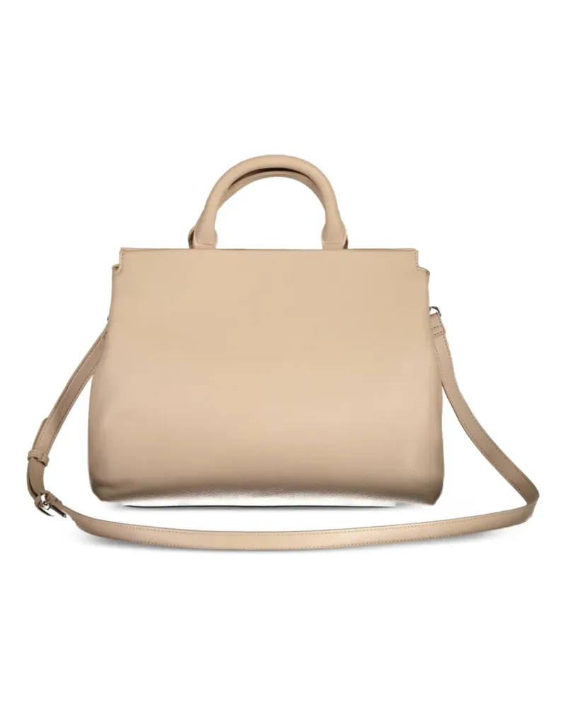 Byblos whipstitch-detail tote bag - Nude Nude